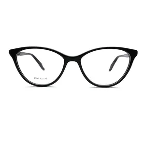 简约风格经典醋酸光学眼镜设计自己的标志定制圆形眼镜架