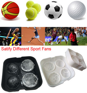 Khuôn Làm Đá Hình Bóng Rổ Bằng Silicon Sáng Tạo Khuôn Làm Đá Hình Quả Bóng Golf - Product Image 4