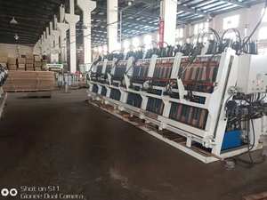 Cửa và Cửa Sổ Khung lắp ráp máy gỗ Board jointing jointer/nhà soạn nhạc/Kẹp/Lịch thi đấu tàu sân bay với thủy lực Báo Chí - Product Image 5