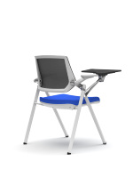 Chaise de formation de bureau moderne en maille GS-G2401D, design pliable, usage commercial, école, hôpital, bureau à domicile