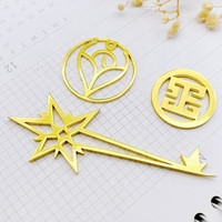 Épinglette personnalisée avec logo du fabricant, en acier inoxydable doré, pour vêtements, bijoux, ou comme badge nominatif