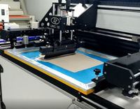 Nueva Máquina Automática de Impresión de Pantalla Rotativa de Alta Velocidad para PCB, Papel y Etiquetas, Multicolor