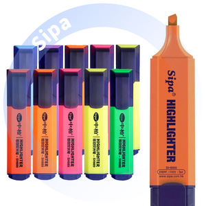 सिपा sh889 फ्लोरोसेंट हाइलाटर्स मार्कर पेन अमिट पनरोक रंग कला स्थायी और सुगंधित ढीली पैकेजिंग - Product Image 2