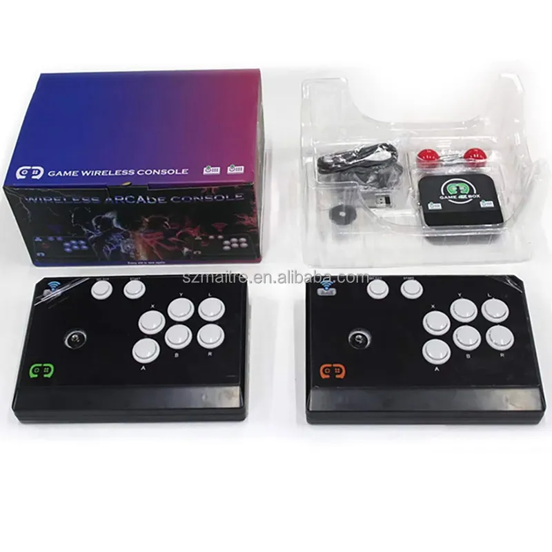 Free ship X3 Wireless Arcade Console Tv Remote Control Retro 1000 Games Box Video Game Console Hd Magic Box