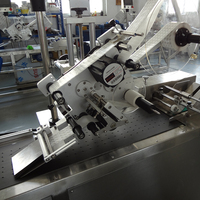 Machine de dépose d'étiquettes autocollantes Auto-chaussettes, distributeur automatique, avec pochette, étiqueteuse de sacs, YM210D