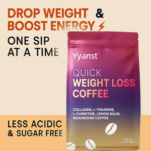 Café Vegano para Control de Peso de Alta Calidad OEM/ODM, Suplemento para Adelgazar, Supresor del Apetito - Product Image 4