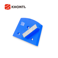 Disques abrasifs diamantés humides de 100 mm, haute dureté, OEM, pour béton, épaisseur 8 mm, pour machine à poncer