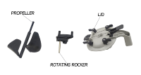 Couvercles de mélange de peinture de taille de 4l gallon
