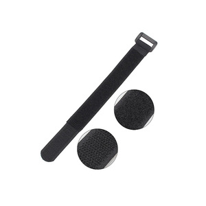 Attaches de câbles écologiques en gros pour bureau, couleurs personnalisées, en nylon, pour sangles de câbles auto-agrippantes, fixation auto-adhésive réglable - Product Image 2