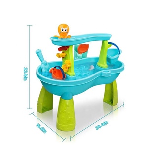 SamToyCn Enfants Cascade Sable <span class=keywords><strong>Table</strong></span> D'<span class=keywords><strong>eau</strong></span> D'été En Plein Air <span class=keywords><strong>Activité</strong></span> Sensorielle Jouer Jeu Plage Jouets pour Enfants Toddlers Age 3-5 - Product Image 4