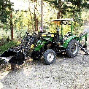 Tractor de Ruedas 4x4 de 25-50 CV con Motor y Caja de Cambios Delanteros - Maquinaria Agrícola para Pequeñas Explotaciones - Product Image 2