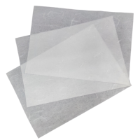 Papier spécial biodégradable non couché simple face de 28 g/m² format A4, fabriqué à la machine, couleur blanche, pour impression numérique et découpage artistique