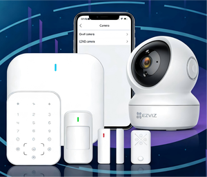 Système d'<span class=keywords><strong>alarme</strong></span> intelligent pour la maison avec GSM 4G WIFI IP, alarmes 120 dB, systèmes de sécurité domestique, prend en charge CID SIA CMS - Product Image 1