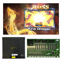 MAKER Centre de jeux d'arcade et de divertissement Ocean King 4 Golden Paradise, borne de jeu multijoueur de chasse aux poissons à monnayeur avec vidéo HD