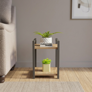 Étagère porte-fleurs, étagère complémentaire adaptée pour la cuisine, le jardin, la salle de bain et le balcon, organisateur à 2 niveaux - Product Image 6