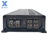 RMS 300Watts * 4 Amplificateur monobloc classe D haut de gamme 110 largeur PCB 4 canaux Audio de voiture avec égaliseurs de qualité sonore Crossovers