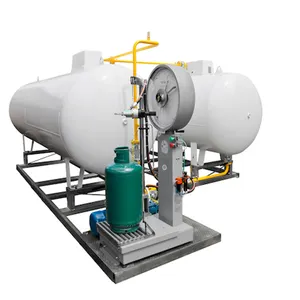 Manufacturers china wholesale LPG Plant on skid Gas refilling station