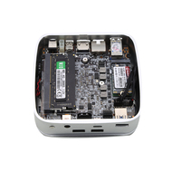 Eglobal 2025 Nouveau Mini PC Commercial Intel Core I3-6100U 8 Go DDR4 256 Go SSD HD Mini DP Garantie 3 Ans Windows/Linux Graphiques HD