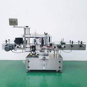 Machine d'étiquetage double face haute précision pour bouteilles de boissons, équipement d'étiquetage conforme aux normes GMP - Product Image 1