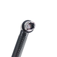 Clé à cliquet à angle droit 1/4, type L, double embout, 6,35 mm, manche en acier au carbone, 20 embouts de tournevis hexagonaux étroits