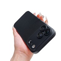 Coques de téléphone AilesTecca Slim en PC rigide mat avec dissipation thermique pour iPhone 17 14 15 16 Pro Max avec film de protection d'objectif en verre