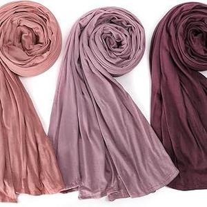 Soft Modal Muslim Hijab 180×70cm Breathable Lightweight Multifunction <b>Scarf</b> - Product Image 3