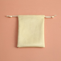 Pochette à rabat en microfibre suédée pour bijoux, avec logo personnalisé en relief, taille et couleur personnalisées, sac en tissu pour emballage de collier, marque LUOYI