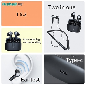 Auricolari Neckband Two Form ANC Wireless 144 lingue APP Control Translation auricolare <span class=keywords><strong>J9</strong></span> - Product Image 4
