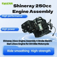 Moteur Shineray 250cc amélioré et optimisé, démarrage électrique, refroidissement par air, embrayage pour quad, moto tout-terrain et VTT