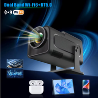 Projecteur HY320 Full HD LED en promotion, mini projecteur intelligent Android portable pour le cinéma maison et les voyages en extérieur