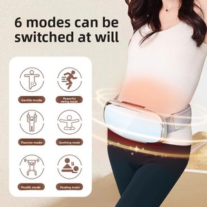 <span class=keywords><strong>Ceinture</strong></span> <span class=keywords><strong>de</strong></span> <span class=keywords><strong>massage</strong></span> vibrante avec compresse chaude, appareil <span class=keywords><strong>de</strong></span> <span class=keywords><strong>massage</strong></span> abdominal pour fitness à domicile - Product Image 4