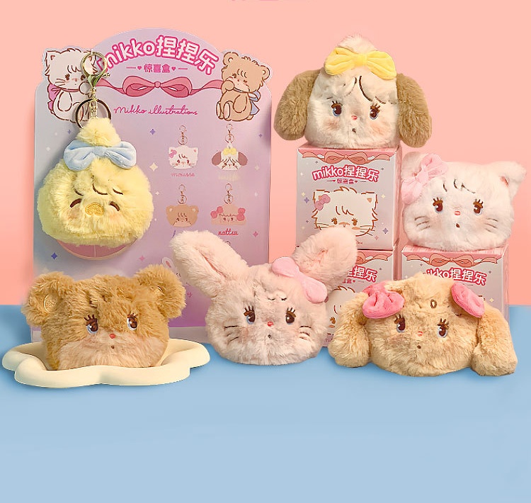 DHF1209 Mikko Plush Surprise Box - Collectible Keychains