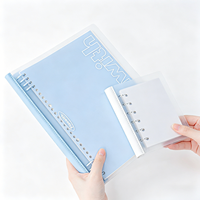 Carnet de notes A7 personnalisé à spirale, couverture rigide, 60 pages, feuilles mobiles, journal de voyage, coffret cadeau de livres de poche – Vente en gros