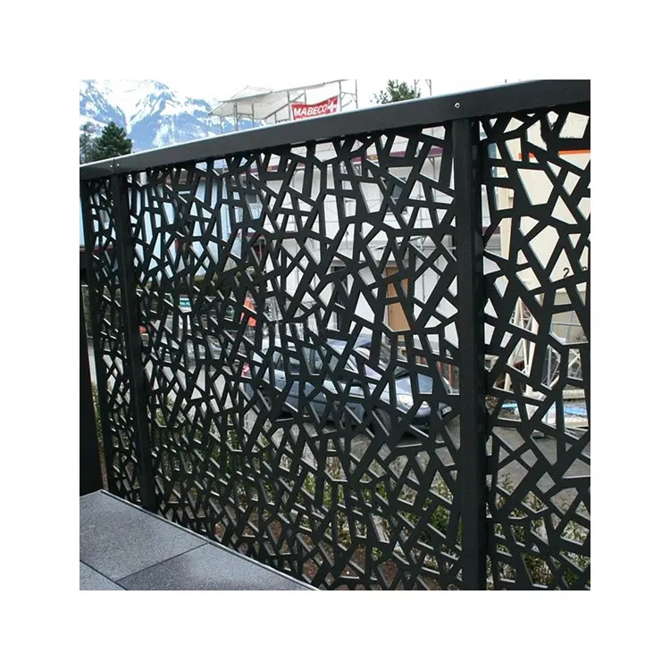 Metall Bildschirm Garten Zaun Outdoor Metall Panels Angepasst Dekorative Metall Bildschirm Fechten