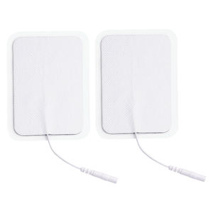 Ce 6x9cm hàng chục đơn vị thay thế miếng đệm 6x9cm tái sử dụng tự dính điện cực hàng chục các bản vá lỗi Tương thích với hầu hết các hàng chục/EMS điện cực - Product Image 5