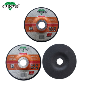 Disque de coupe abrasif ultra-mince haute performance OEM de 4 pouces avec grain de carbure de silicium et d'alumine 60/46 pour acier inoxydable CUSTO 80m/<span class=keywords><strong>s</strong></span> - Product Image 2
