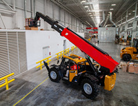 Chariot télescopique de 4,2 tonnes, hauteur de levage de 7 m, modèle STH742 avec moteur Euro 5