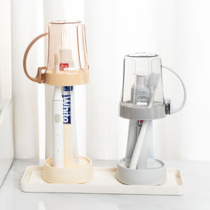 Hot Sale Criativo PP Plástico Gargle Cup para Banheiro Suprimentos Dormitório Uso Do Hotel para Estudantes Escova de Dentes & Creme Dental Titular - Product Image 4