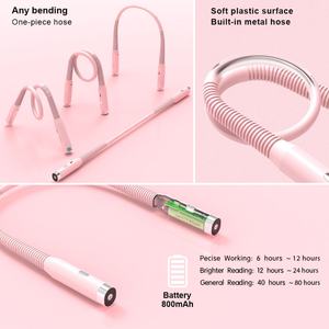 Lampe de lecture LED portable rechargeable par USB à suspendre au cou, protection des yeux, lampe de lecture pour enfants, chambre à coucher - Product Image 4