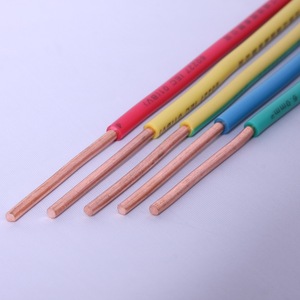 Dây điện đôi và dây tiếp đất BV/BVR/BVV/BVVB/RVV mềm, lõi đồng, vỏ cách điện PVC, kích thước 1MM 1.5MM 2.5MM 4MM 6MM 10MM, màu đen - Product Image 3