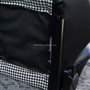 Sièges baquet de course universels RECARO SR3 en suède bleu, rouge et noir avec rails à double verrouillage <span class=keywords><strong>pour</strong></span> usage automobile – Vente chaude - Product Image 6
