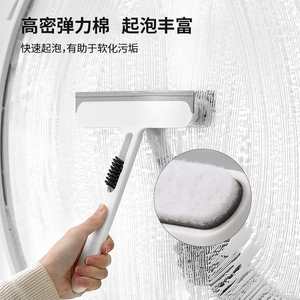FaSoLa Window Cleaner Squeegee 4 In 1 Magic Tool With Replacement Blades Durable Nonwoven Felt For Home Glass Cleaning - Product Image 5
