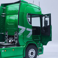 Kabolite Scania K770S sous licence, modèle de semi-remorque RC en métal 1/14, 2.4G 6x6, camion tracteur lourd