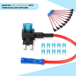 定制防水直列atatc保险丝座自动12v汽车附加电路保险丝抽头适配器迷你自动柜员机APM - Product Image 5