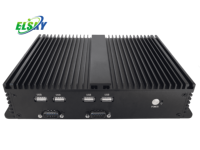Mini PC Sin Ventilador Intel Core I7 7600U I5 7200U 4USB3.0 Pantalla Dual VGA HDMI Controlador Industrial para Sistemas de Visión Artificial 24/7
