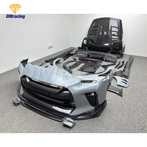 Kits de carrosserie en fibre de carbone de Style Top <span class=keywords><strong>Secret</strong></span> pour Nissan R35 GTR Bodykit Spoiler de capot de pare-chocs - Product Image 2