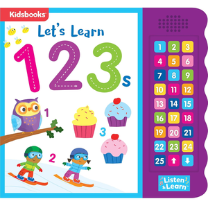 Livre audio parlant OEM personnalisé pour l'apprentissage des chiffres <span class=keywords><strong>123</strong></span>, pour enfants et préscolaires, jouet éducatif de comptage en papier et plastique de 20 cm - Product Image 1