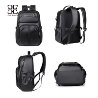 Sac à dos de voyage décontracté en nylon pour hommes et femmes, grande capacité, sacoche pour ordinateur, fermeture éclair, étanche, design professionnel, vente en gros