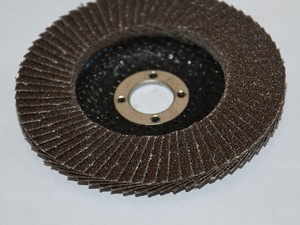 Disques abrasifs de qualité supérieure avec support en fibre de verre, <span class=keywords><strong>disque</strong></span> à lamelles en oxyde d'aluminium calciné de 4/4,5 pouces <span class=keywords><strong>pour</strong></span> le ponçage et l'utilisation avec une <span class=keywords><strong>meuleuse</strong></span> - Product Image 3
