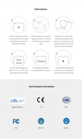 Passerelle Hub Multifonctionnelle Intelligente Tuya Zigbee WiFi Filaire RJ45 Ethernet 2026 Golden Security avec Contrôle à Distance/Vocal Local